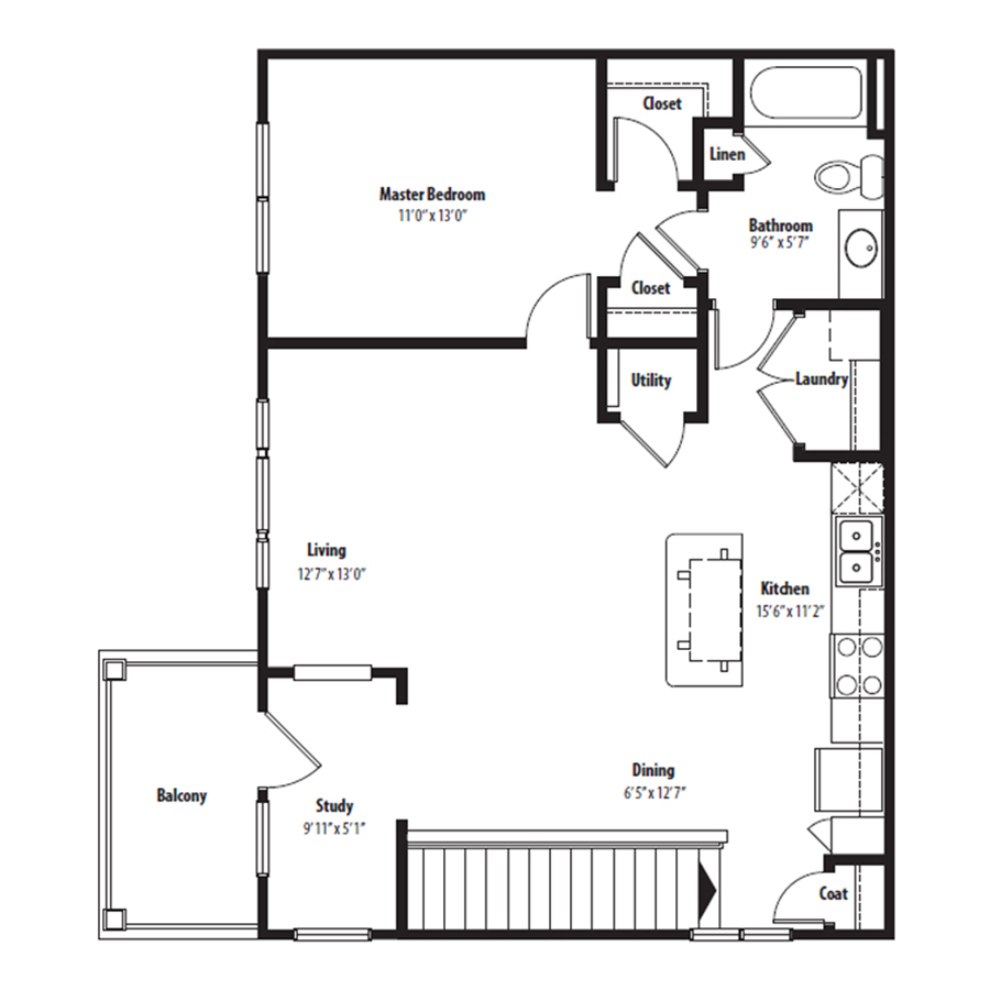 A4 floor plan