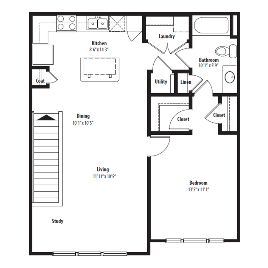 A3 floor plan