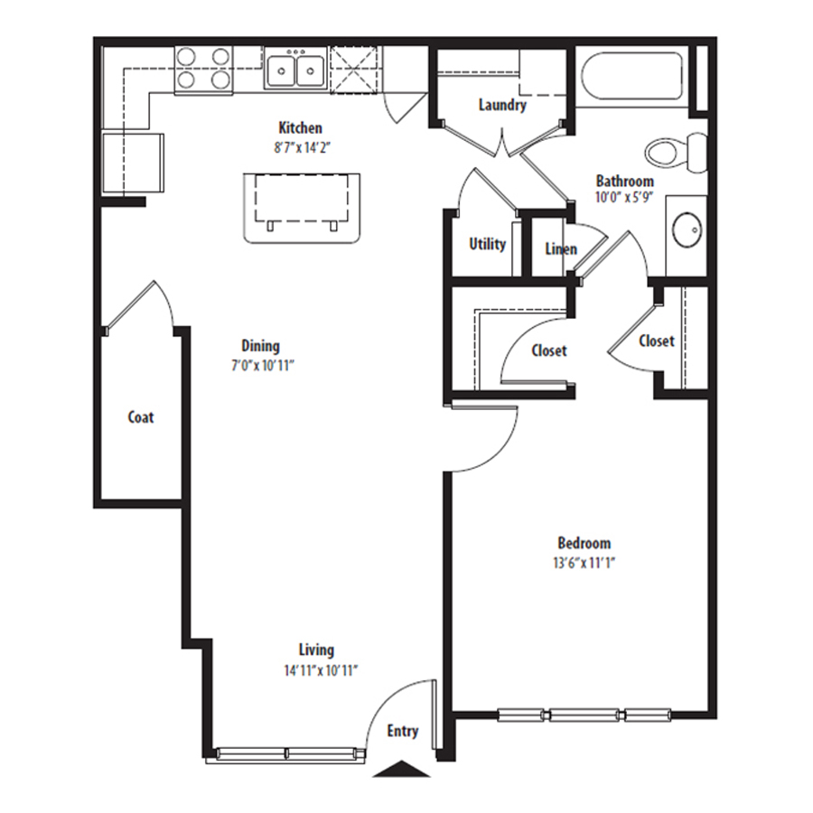 A1 floor plan