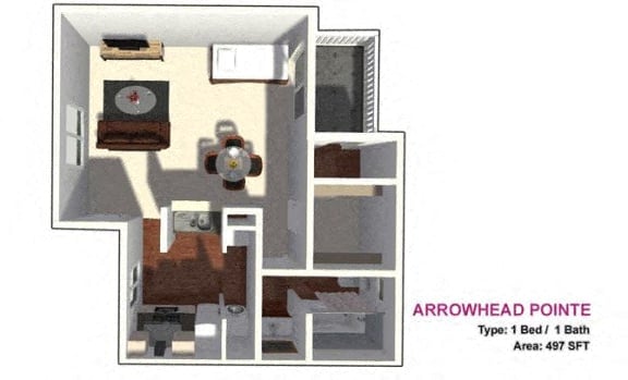 Studio floor plan