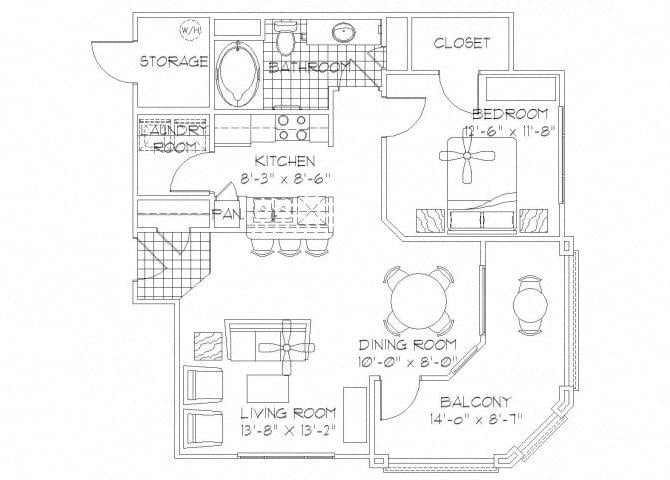 Casa Del Mar (A4) floor plan