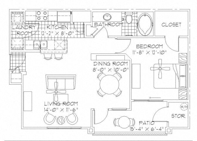 Boulders (A2) floor plan