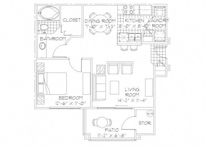 Broadmoor (A1) floor plan