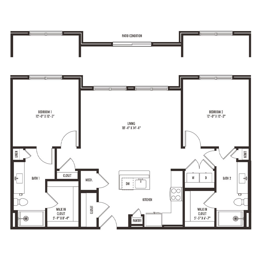 B2 floor plan