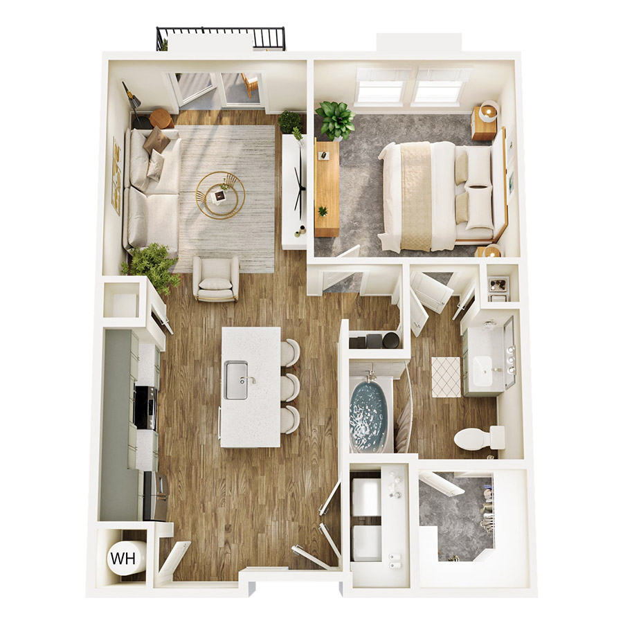 A1 floor plan