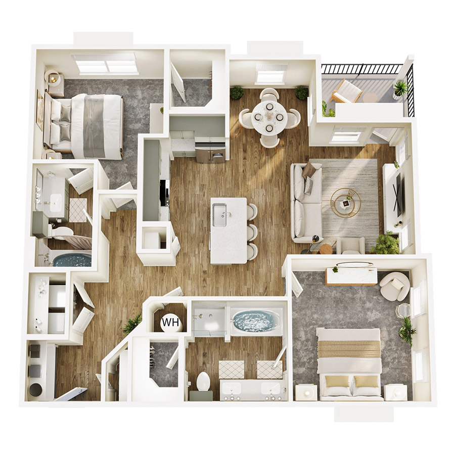 B2 floor plan