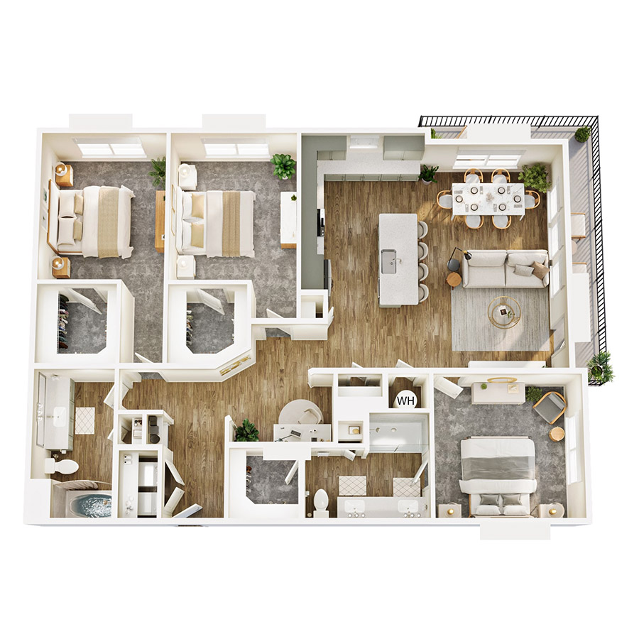 C1 floor plan