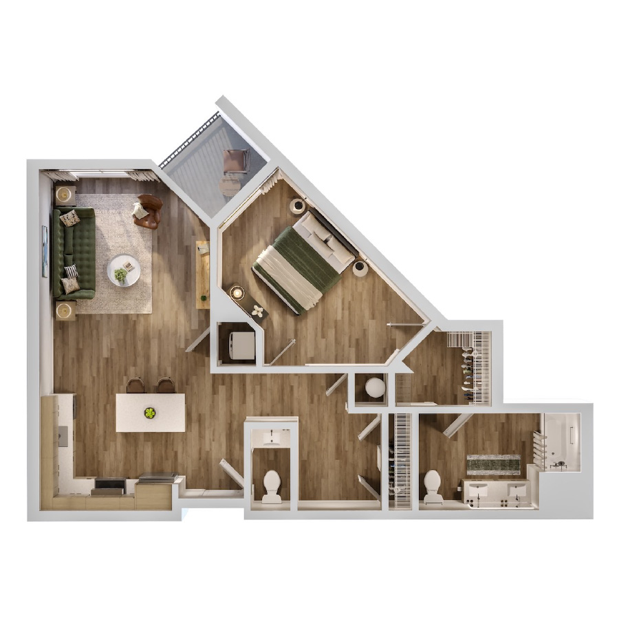 A6D floor plan