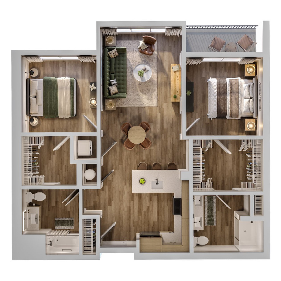 B2 floor plan