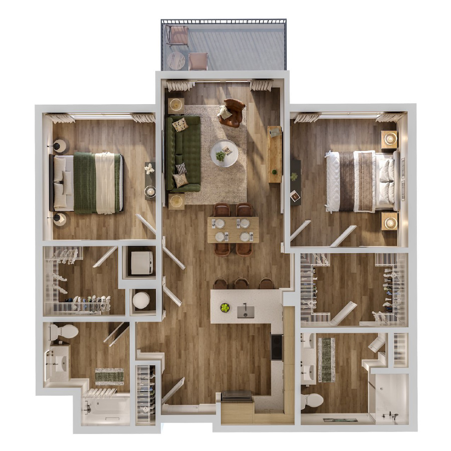 B4 floor plan