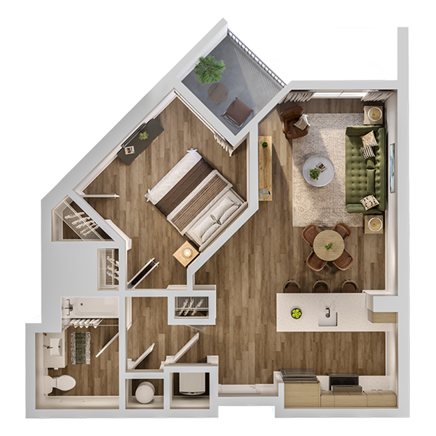 A1 floor plan