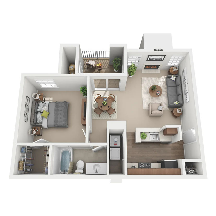 Cypress floor plan