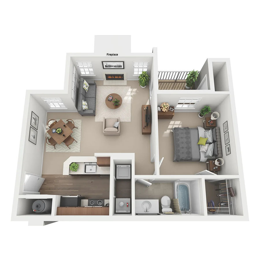 Brentwood floor plan