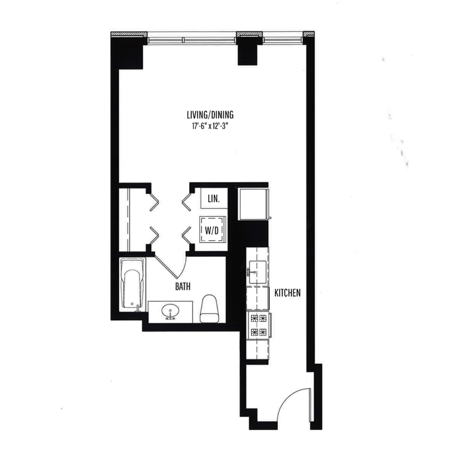 Unit 0512 floor plan