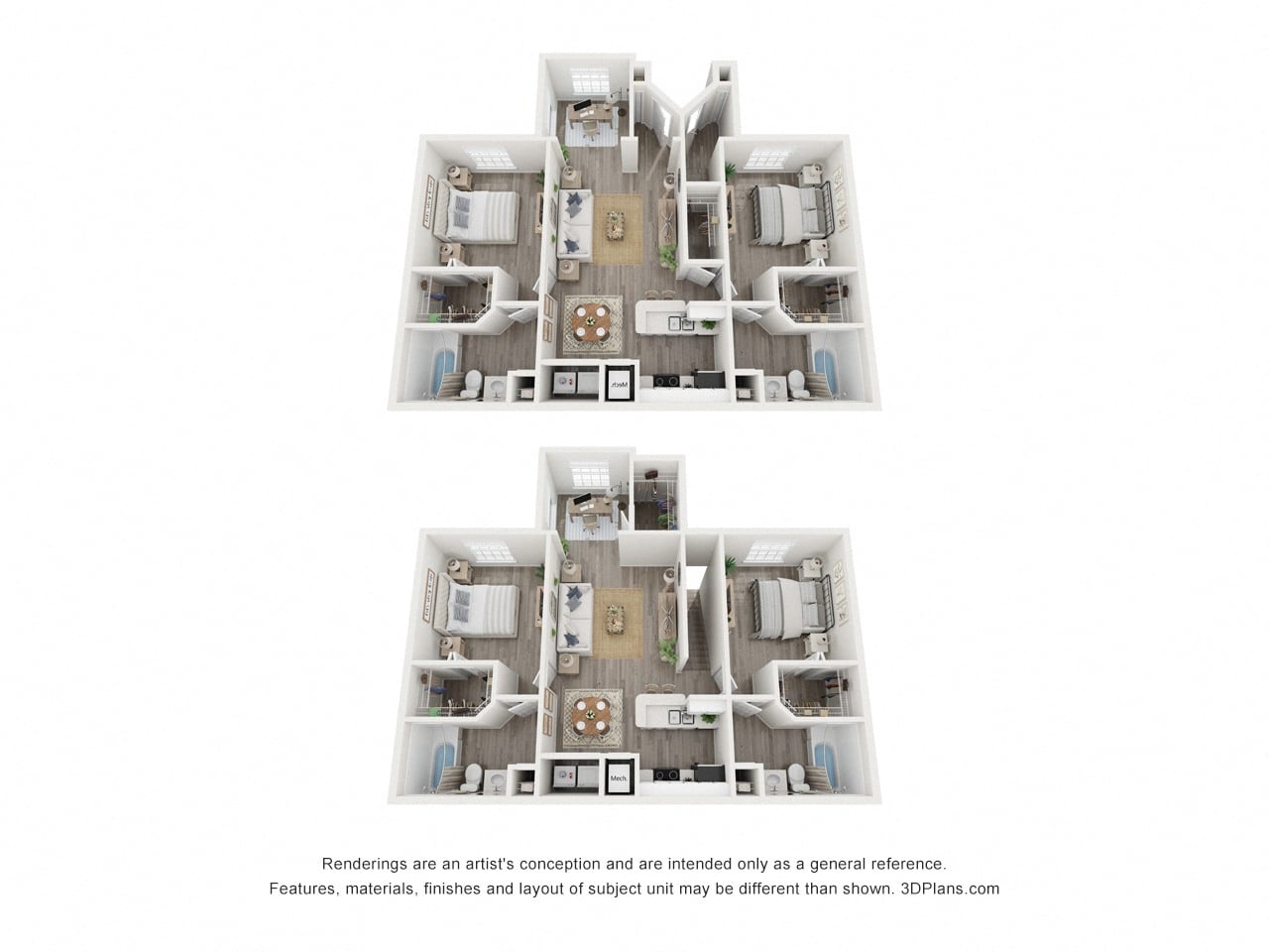 B1R floor plan