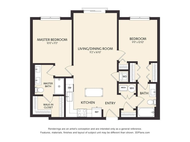 C3F floor plan