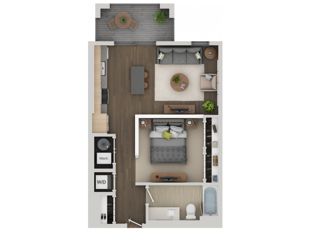 A1 floor plan