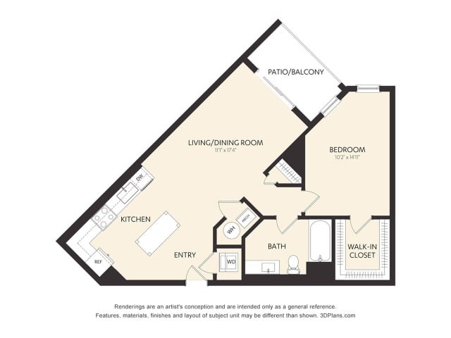 B1B floor plan