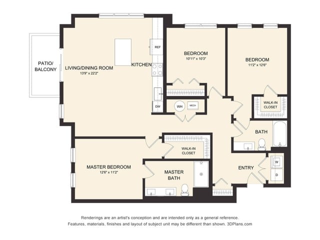 D2C floor plan