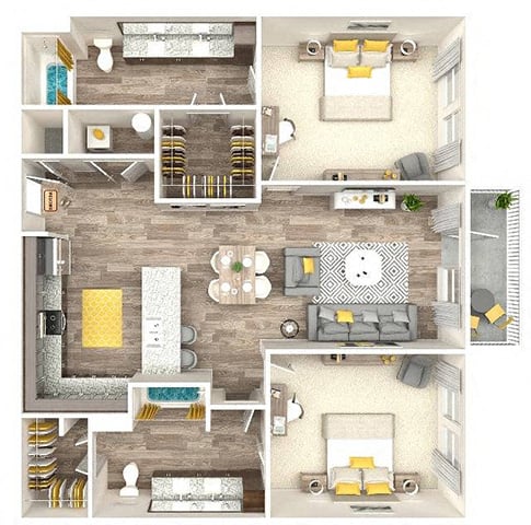 Leland floor plan