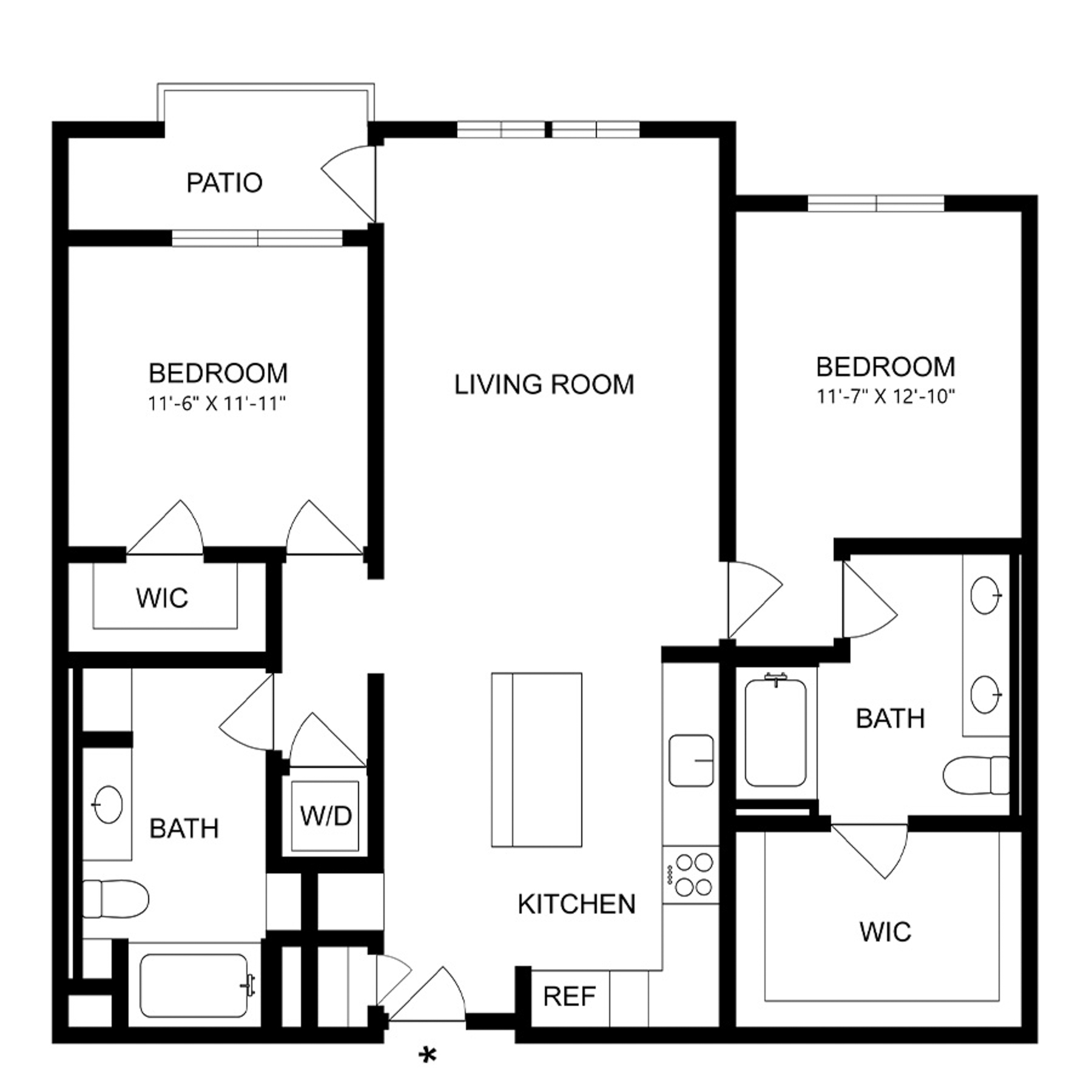 B2B floor plan