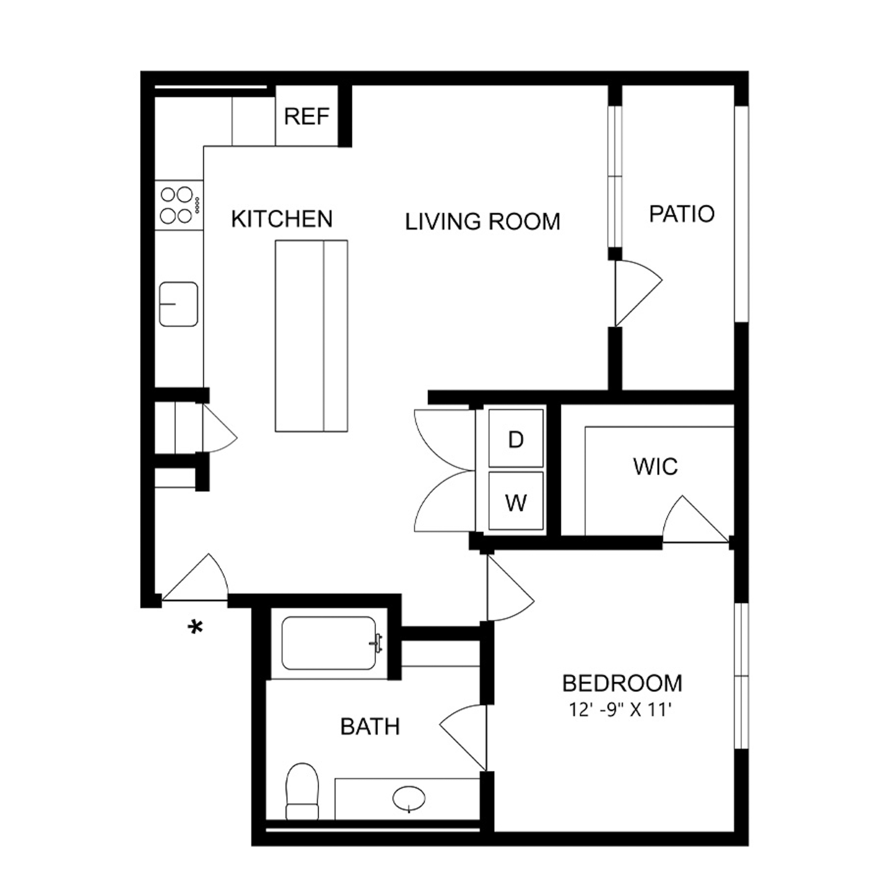A1A floor plan