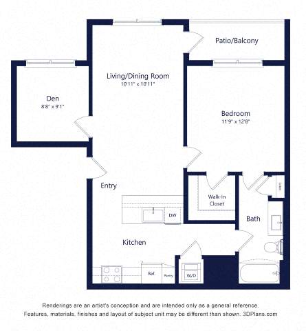 A2 floor plan