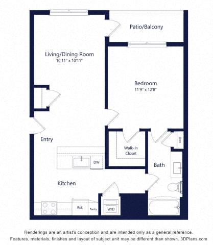 A1 floor plan