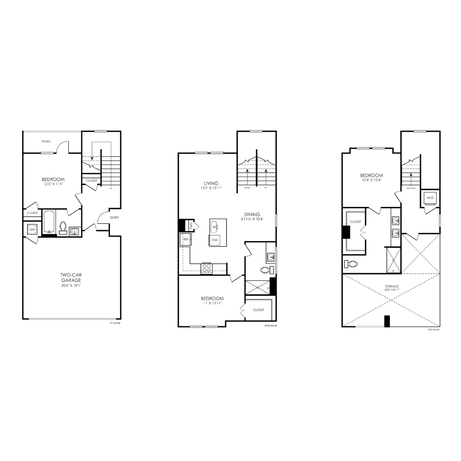 TH - 1 floor plan