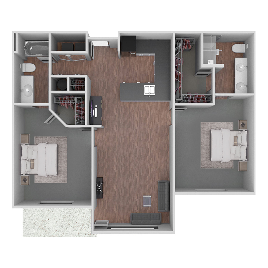 C1 floor plan
