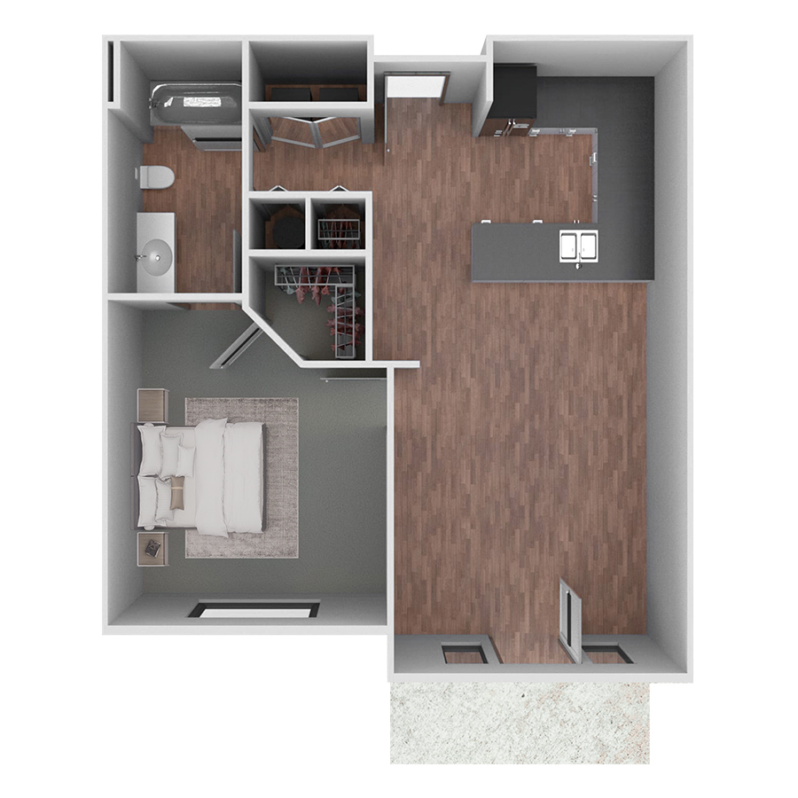 A4 floor plan