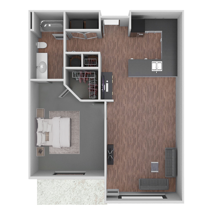 A1 floor plan