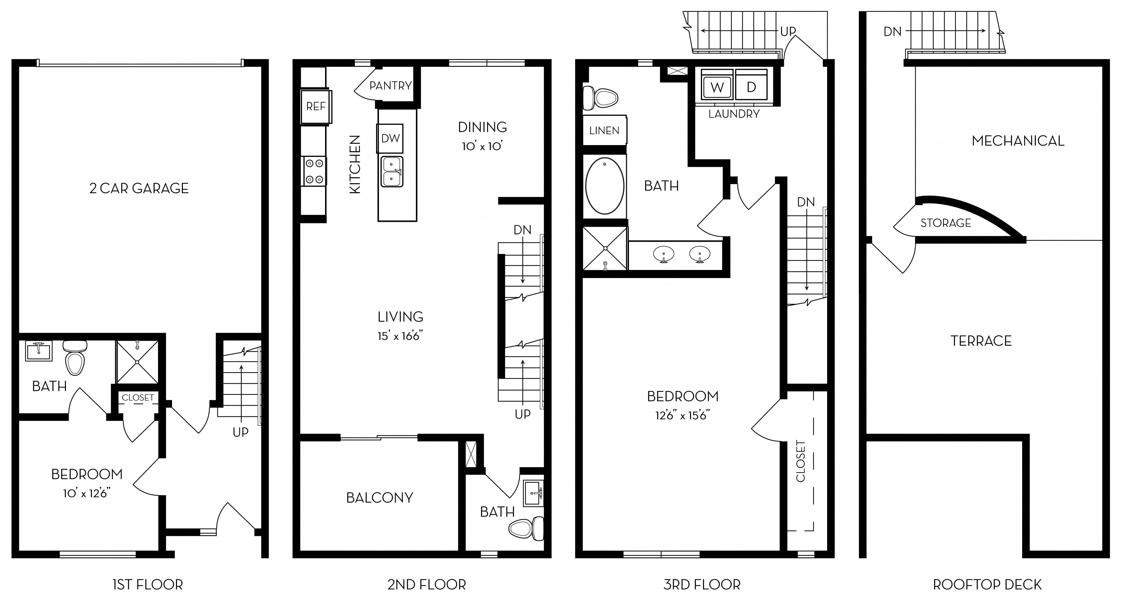 bTH4 floor plan