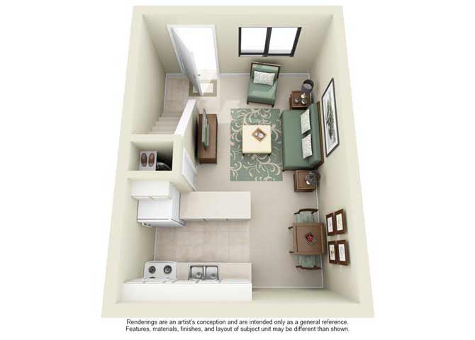 Loft floor plan