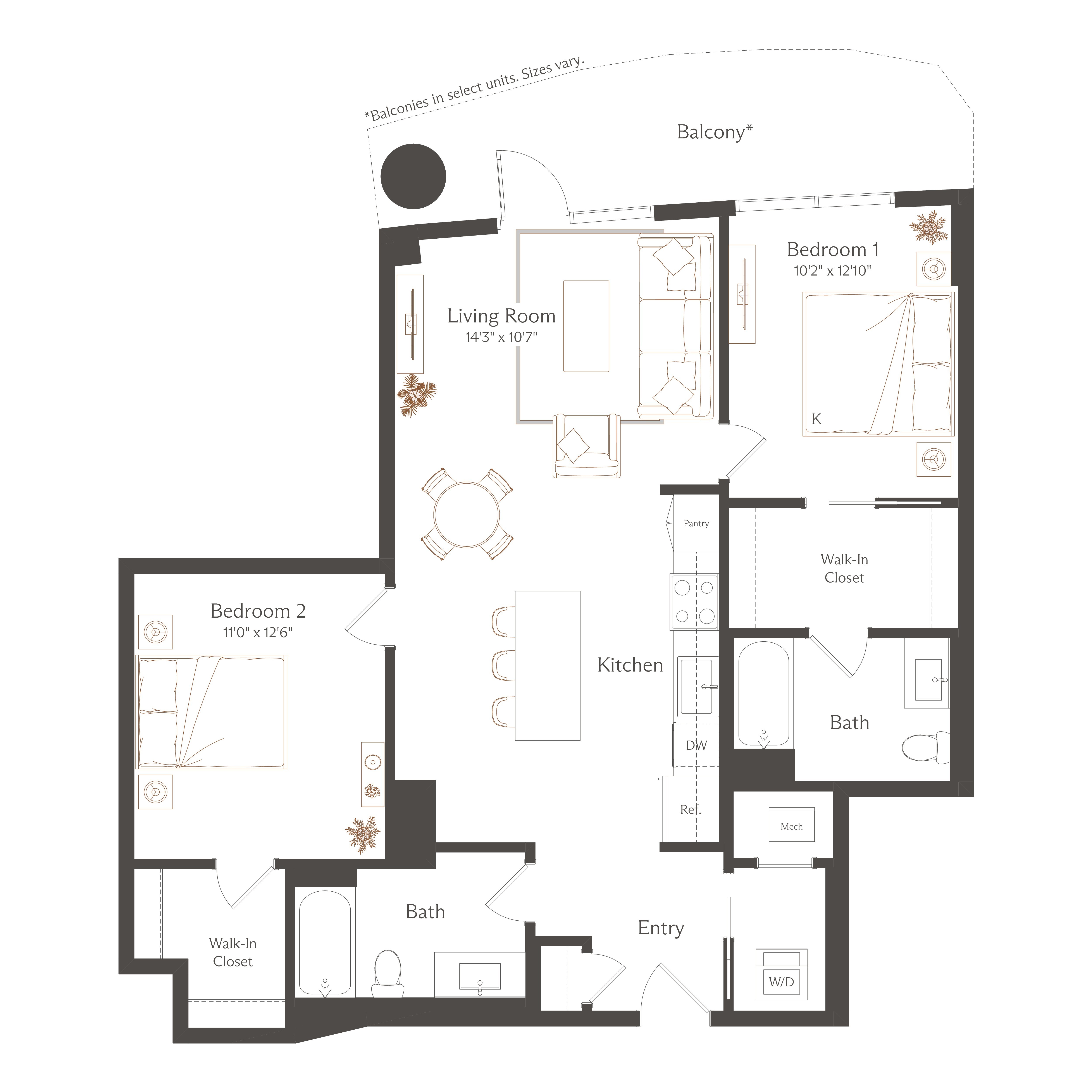 BU1 floor plan