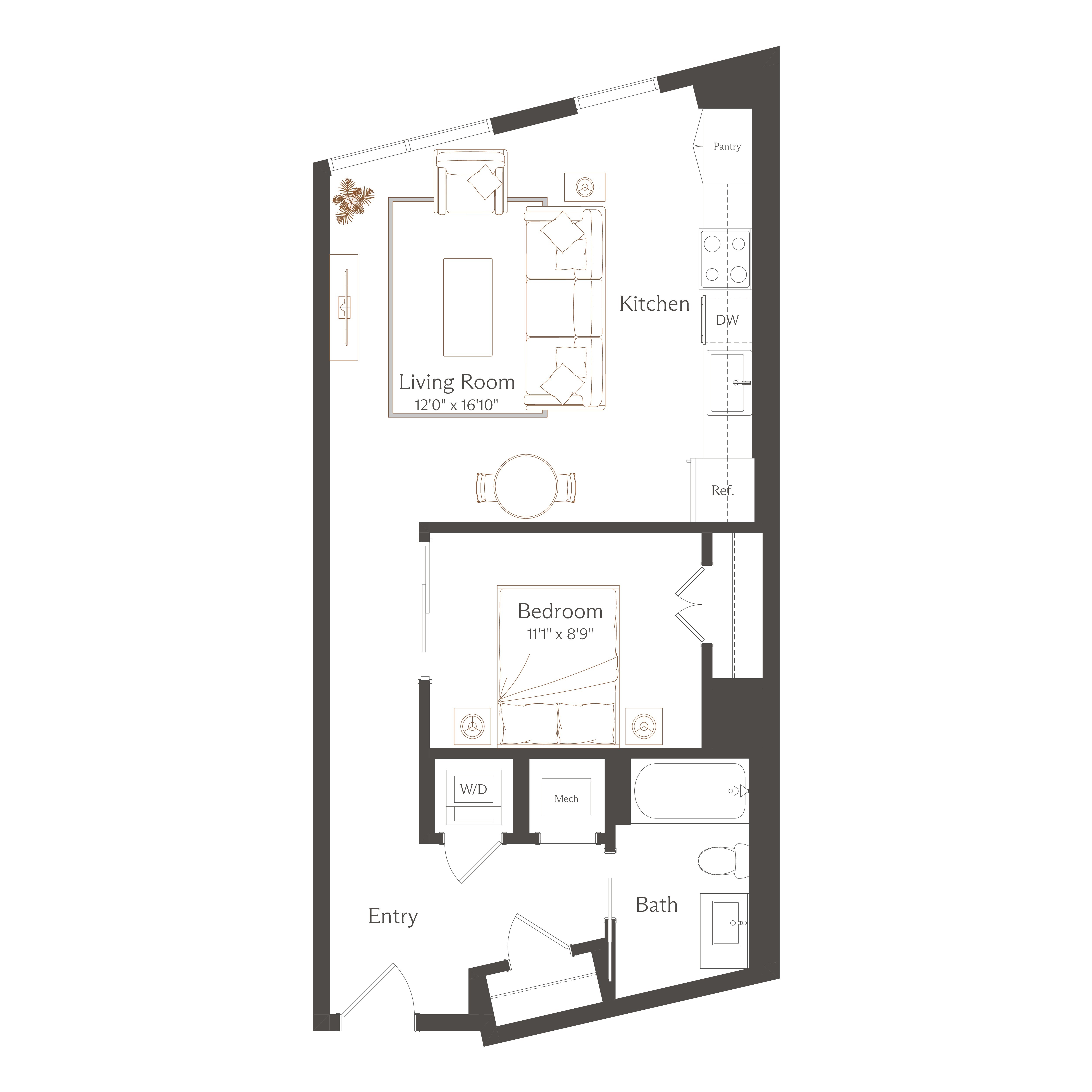 AU1 floor plan