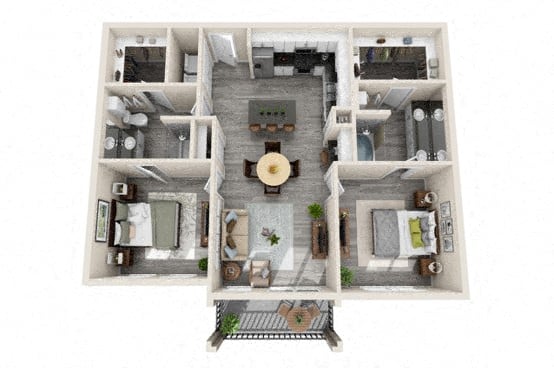 B2 floor plan