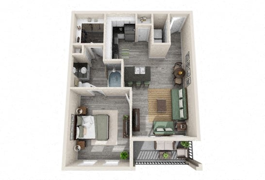 A2 floor plan