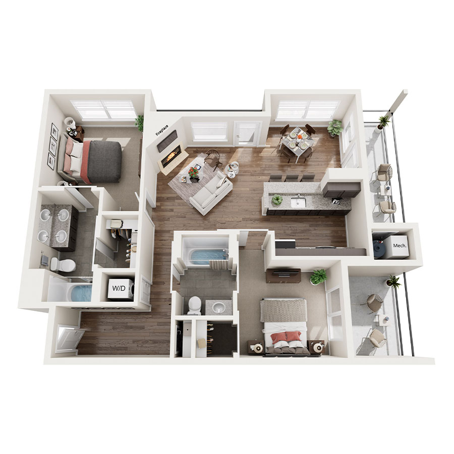 Haystack floor plan