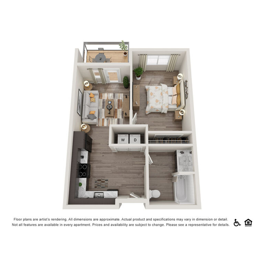 A2 floor plan