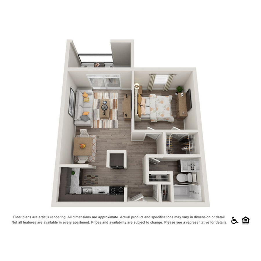 A1 floor plan