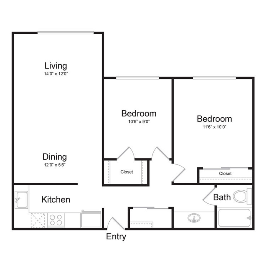 B2 floor plan