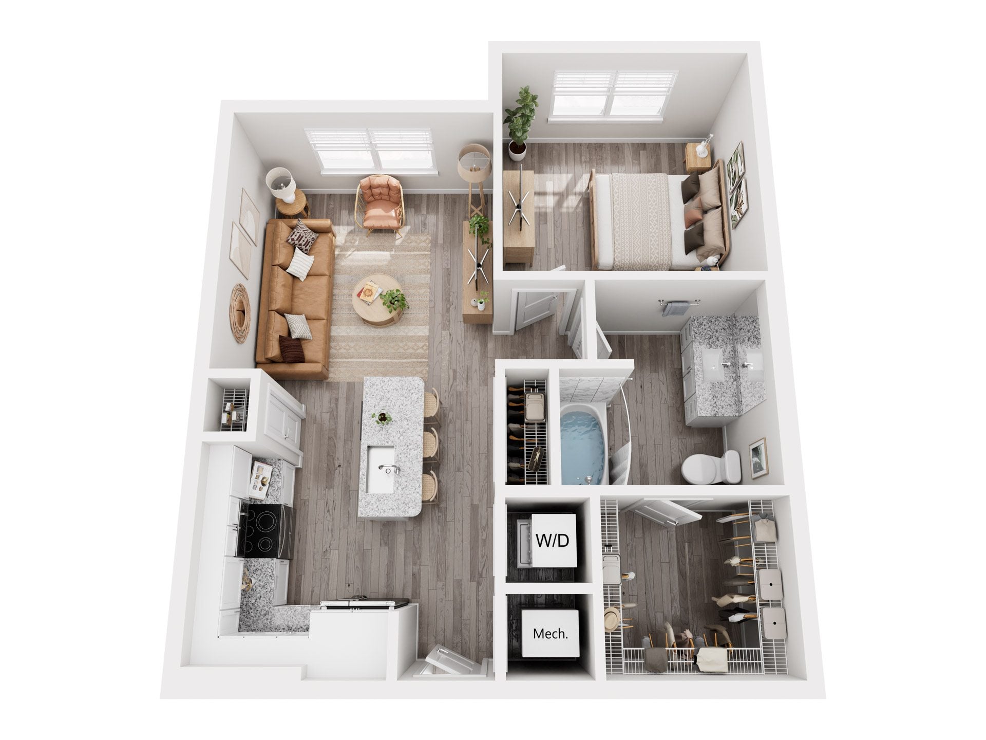 A1 floor plan