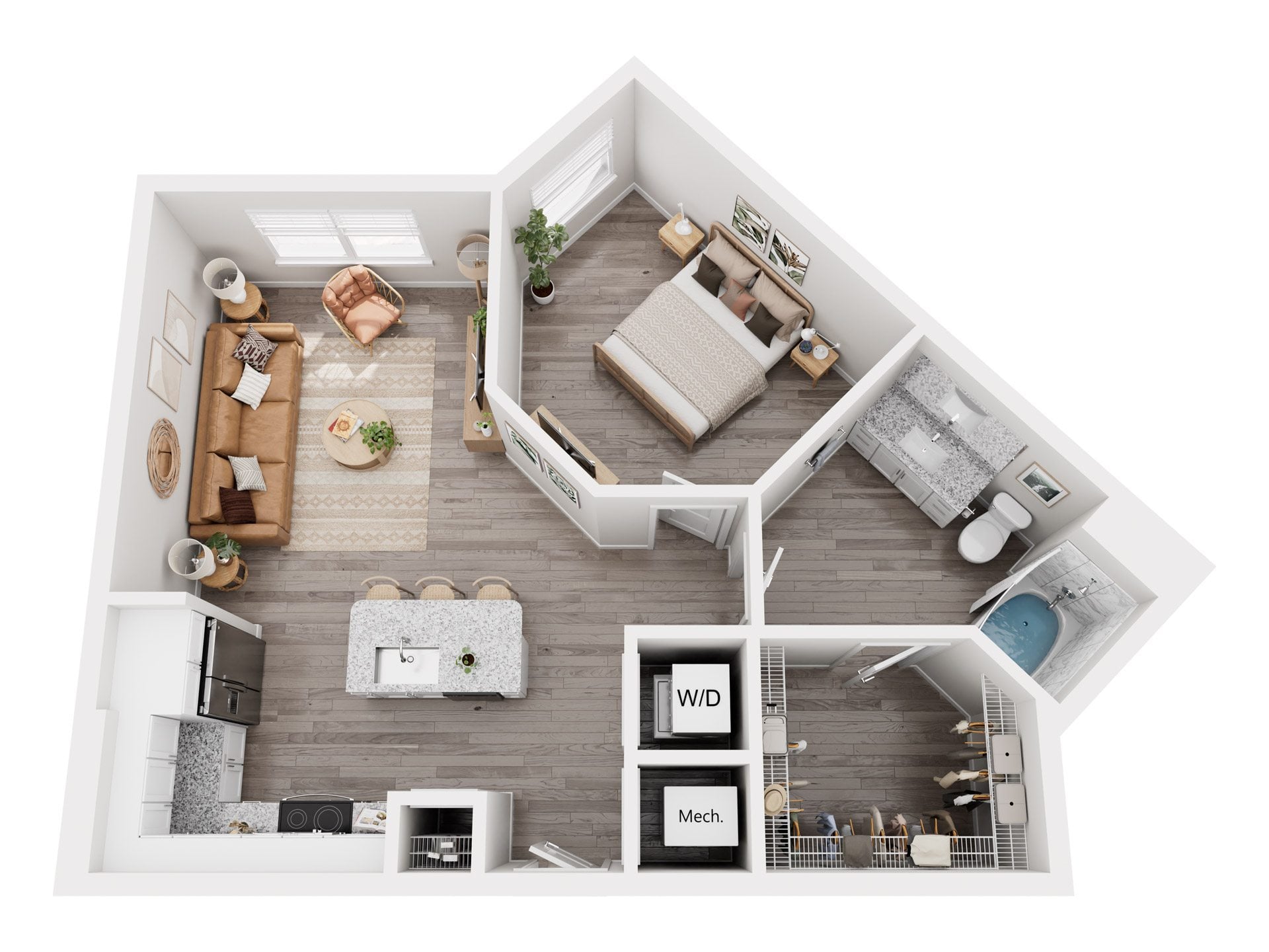 A2 floor plan
