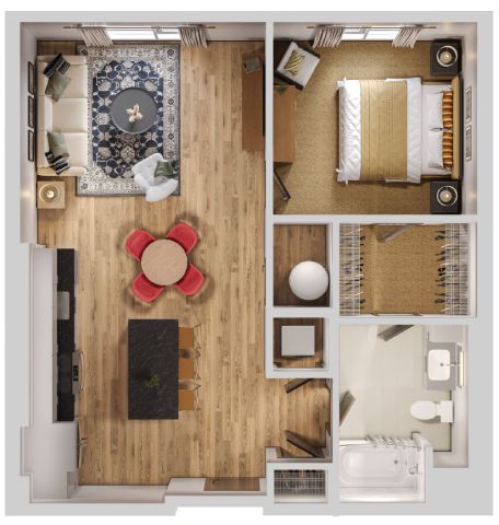 1A floor plan