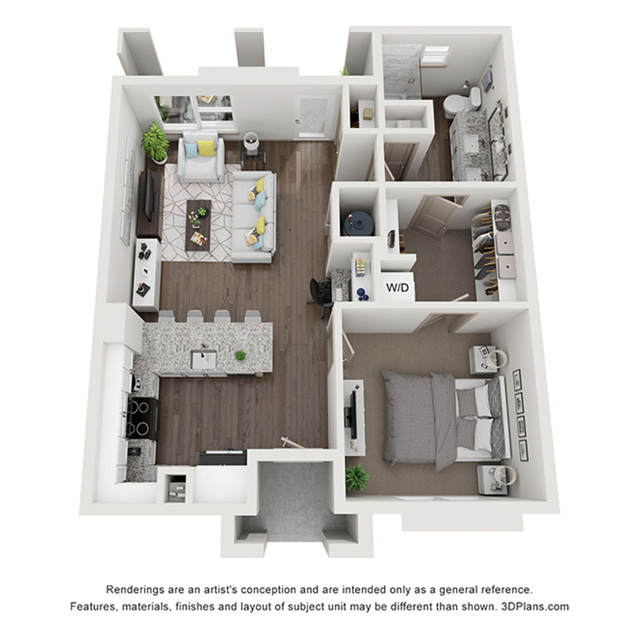 A1 floor plan