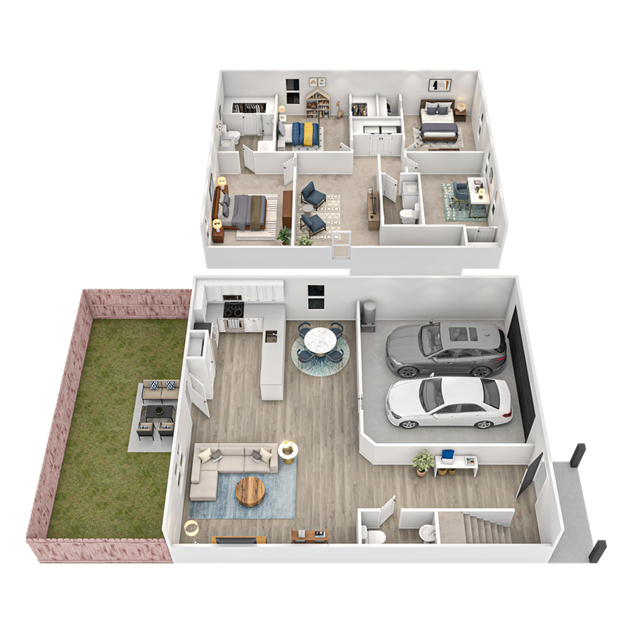Whitetail floor plan