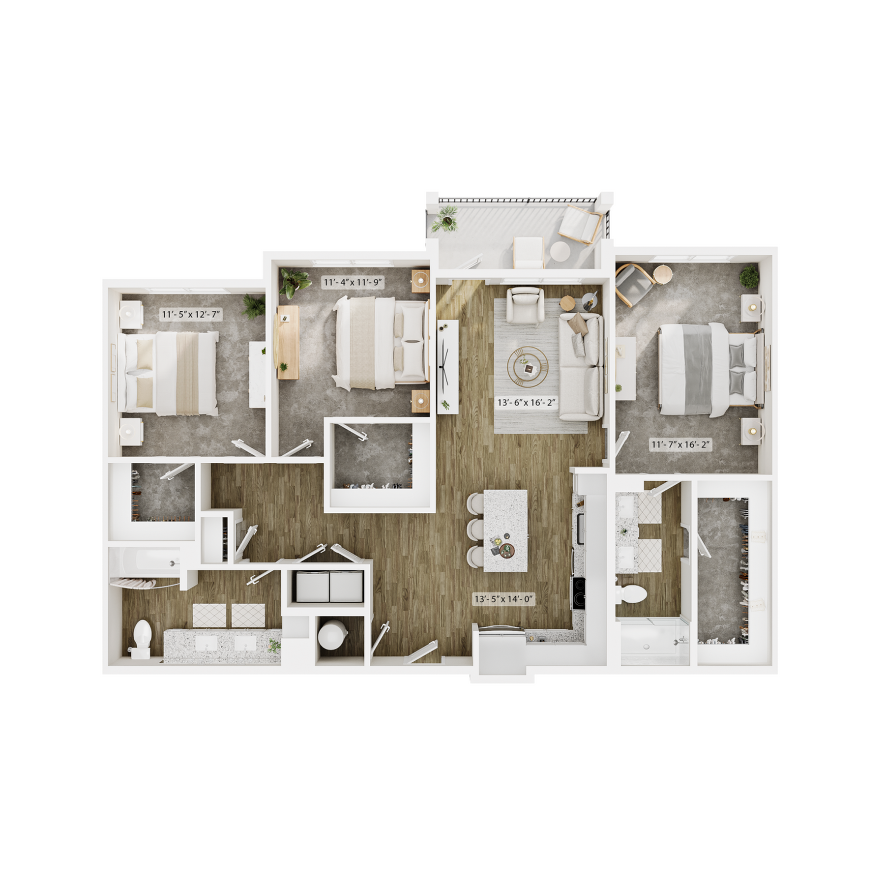 C1 floor plan