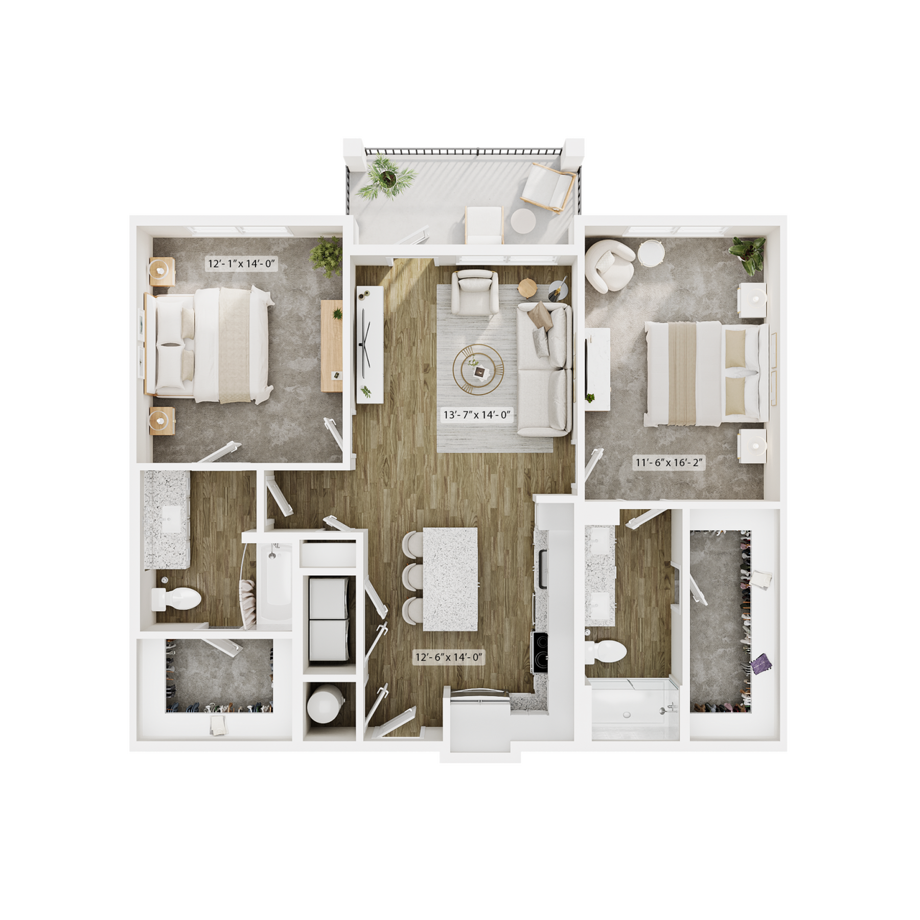 B3 - A floor plan