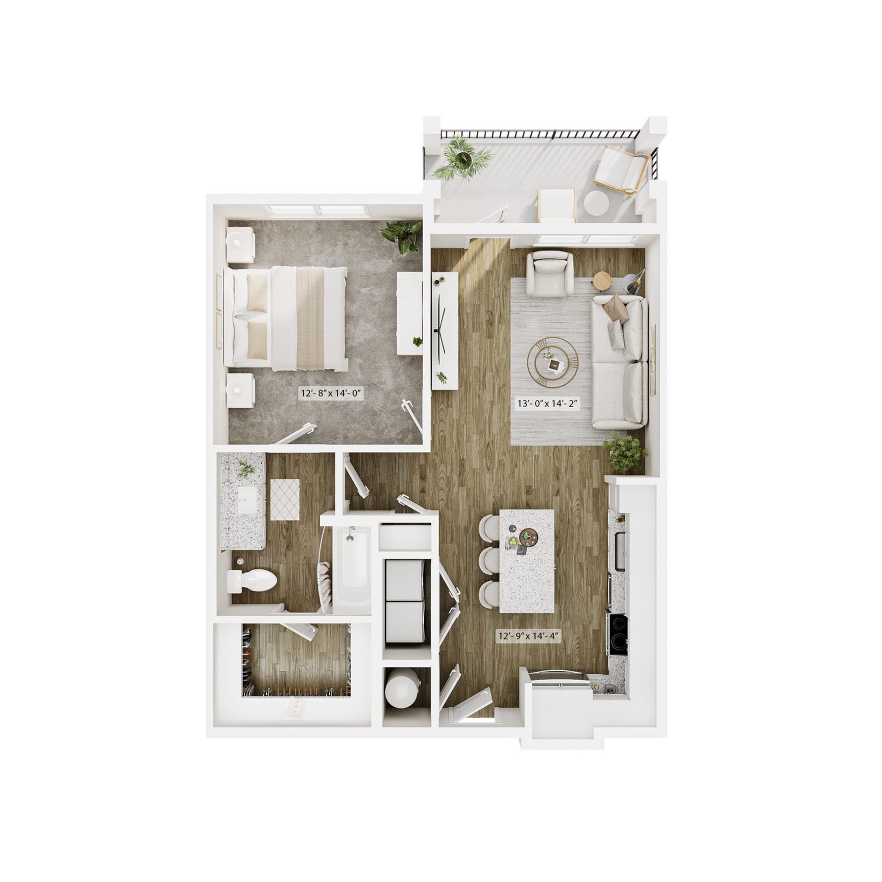 A2 floor plan